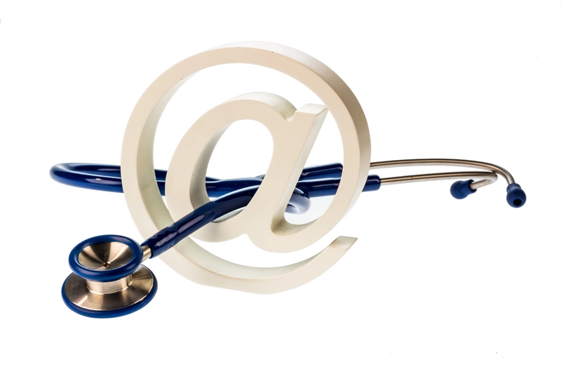 Stetoskop i znak email