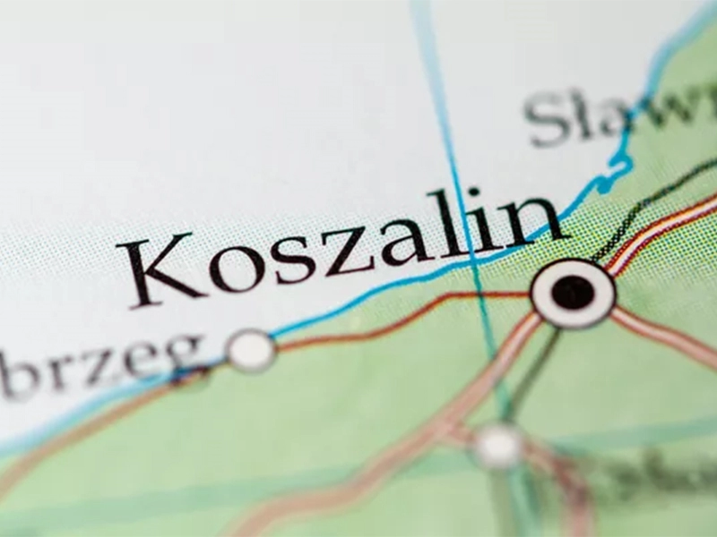 koszalin mapa